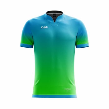 green and blue jersey