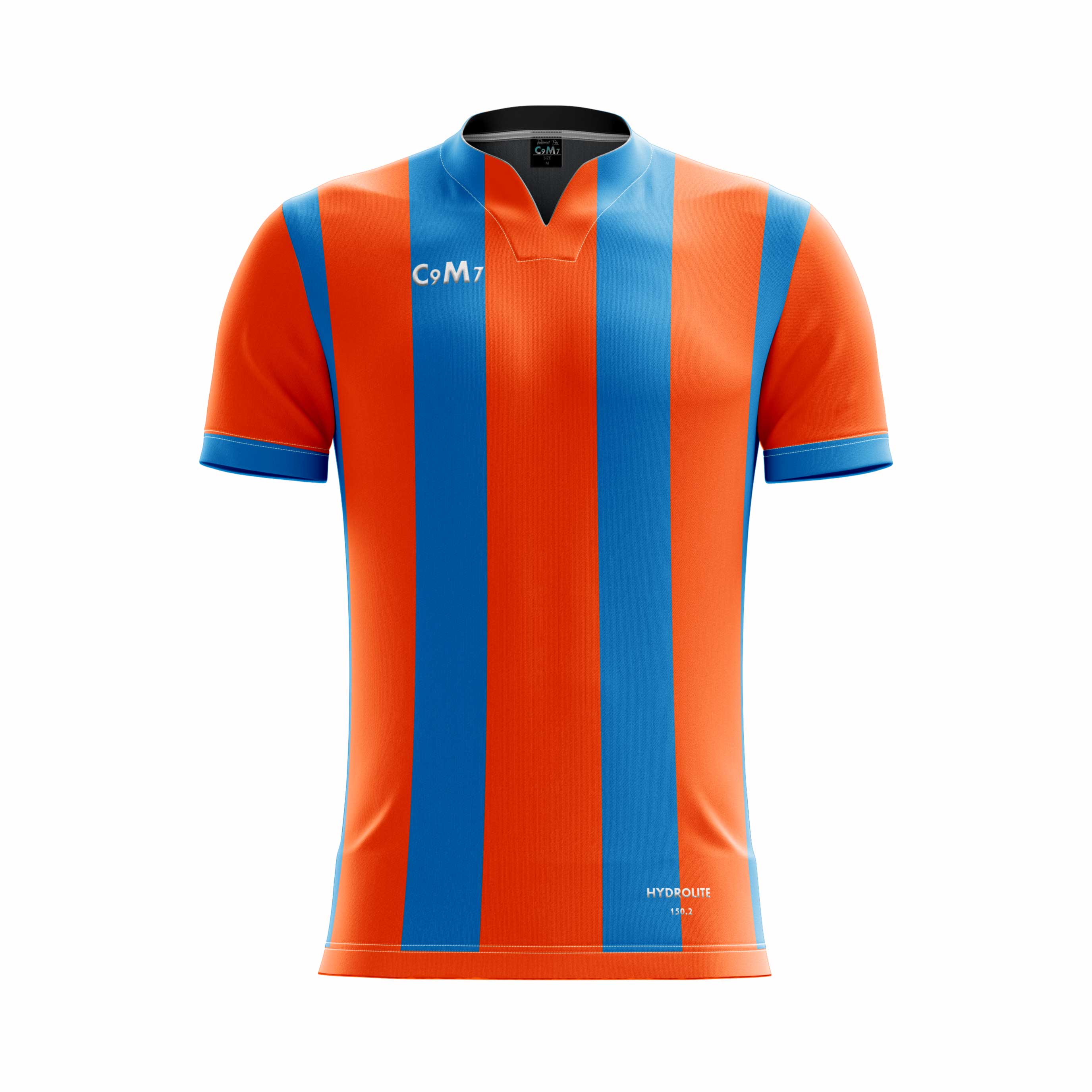 orange colour football jersey