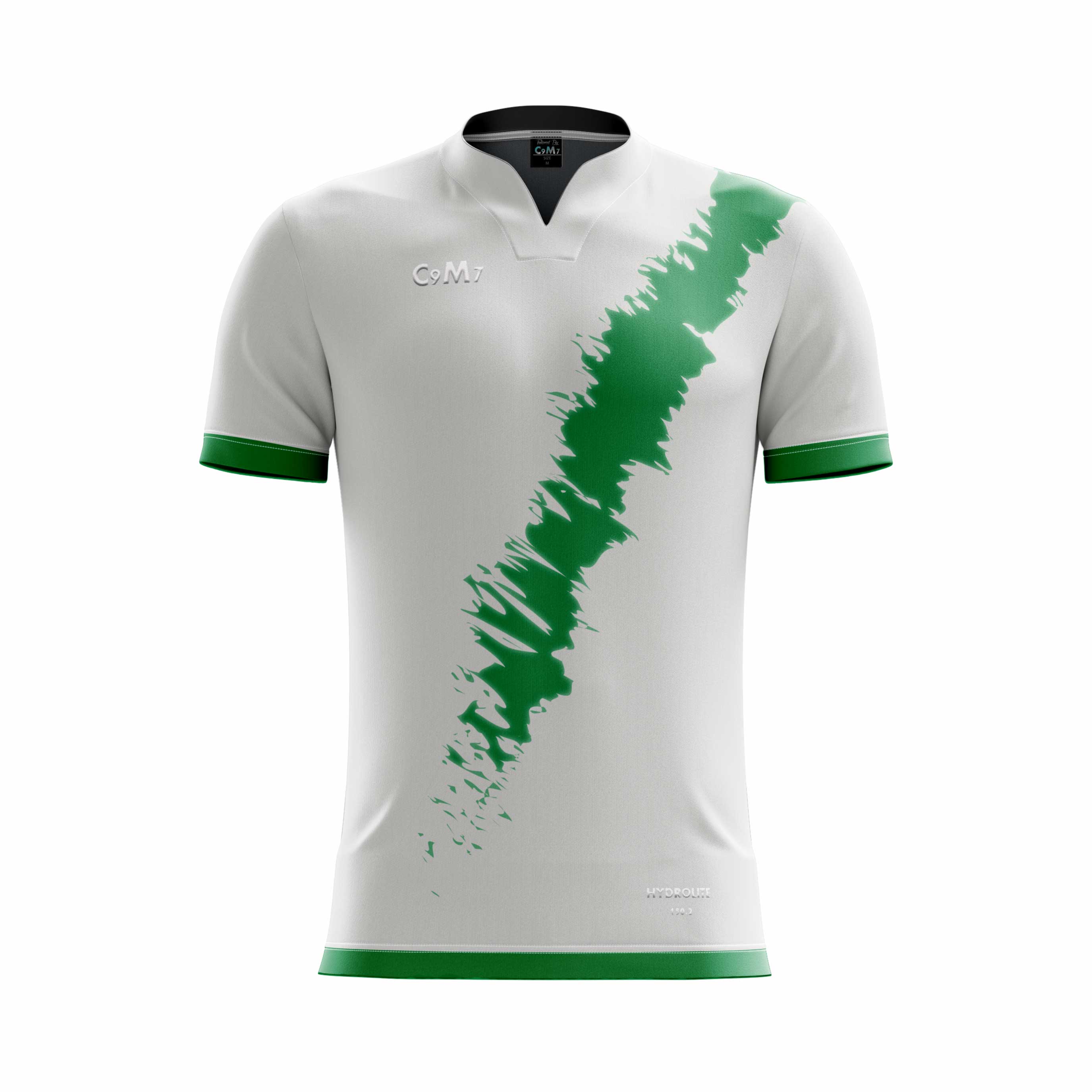 jersey design green and white