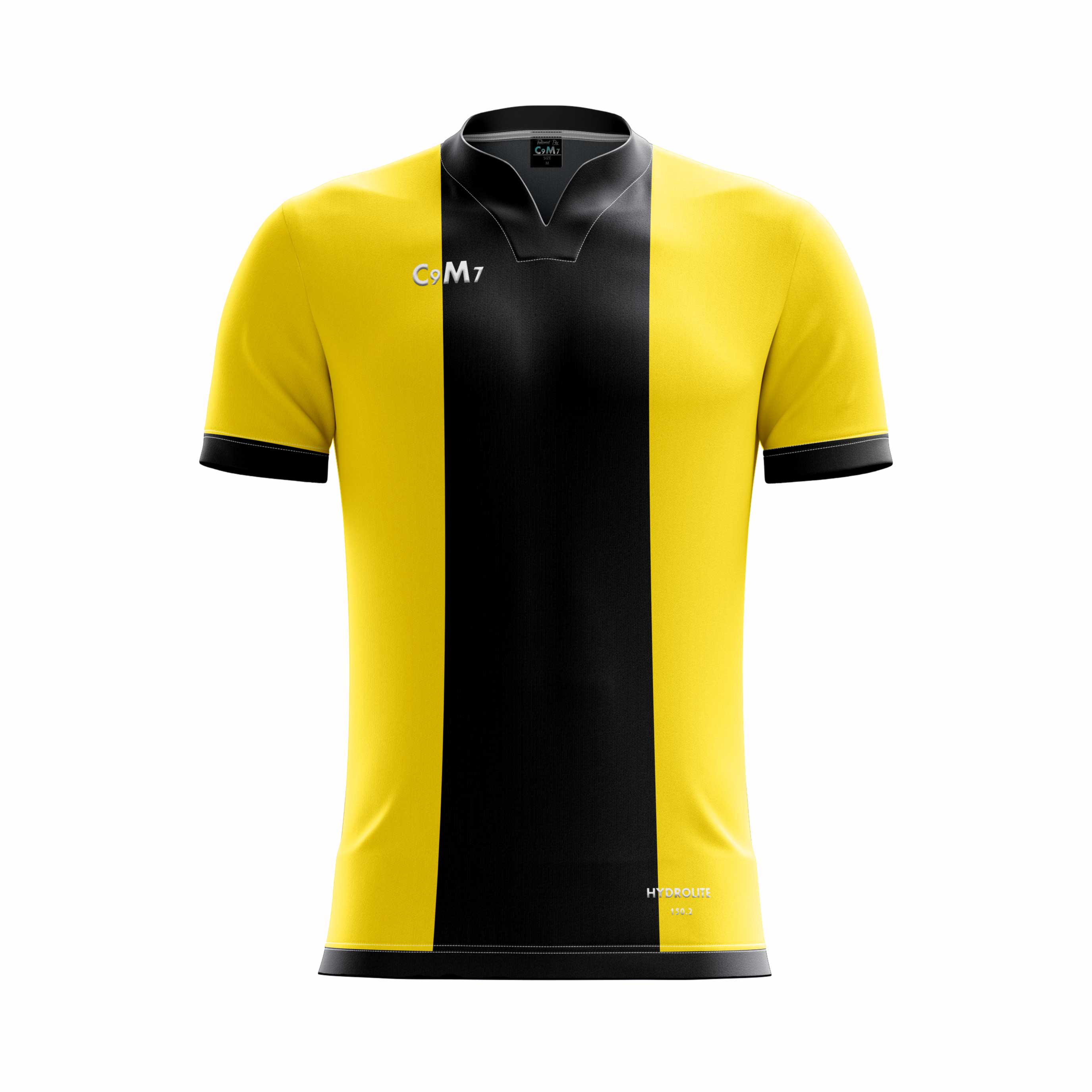 yellow and black football jersey