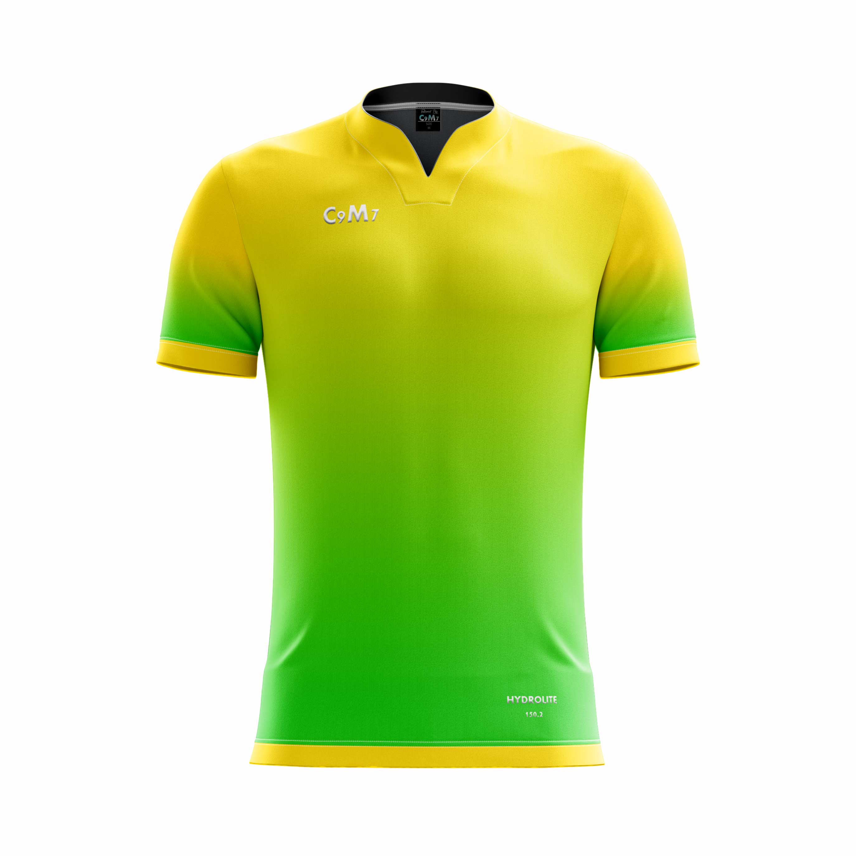 green and yellow football jersey