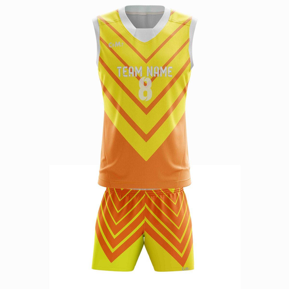 Orange Yellow Oztag Kit