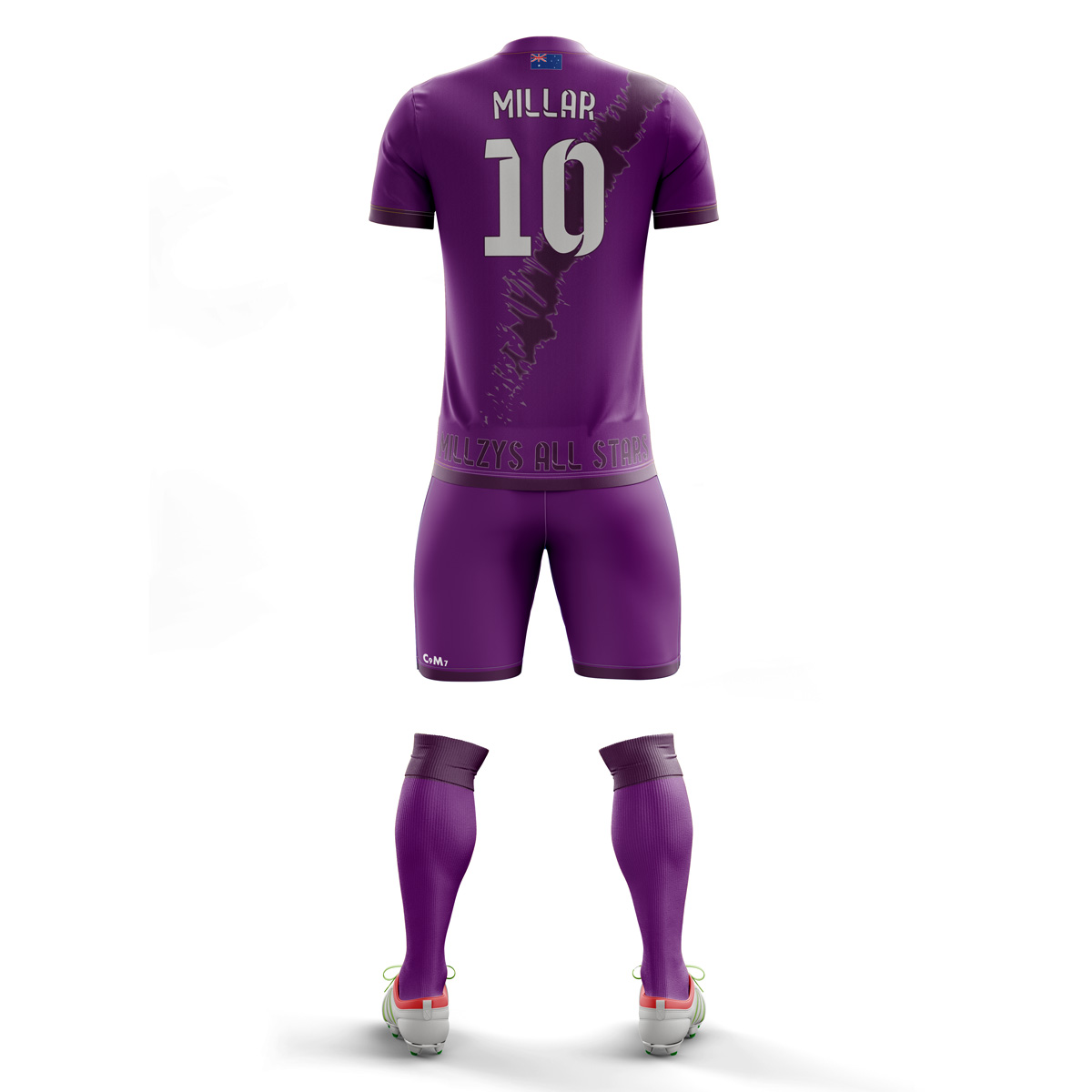 purple football kits