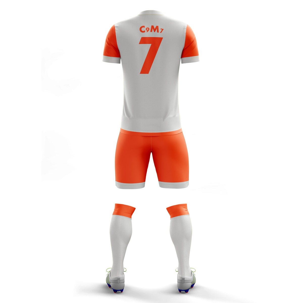 white colour football jersey