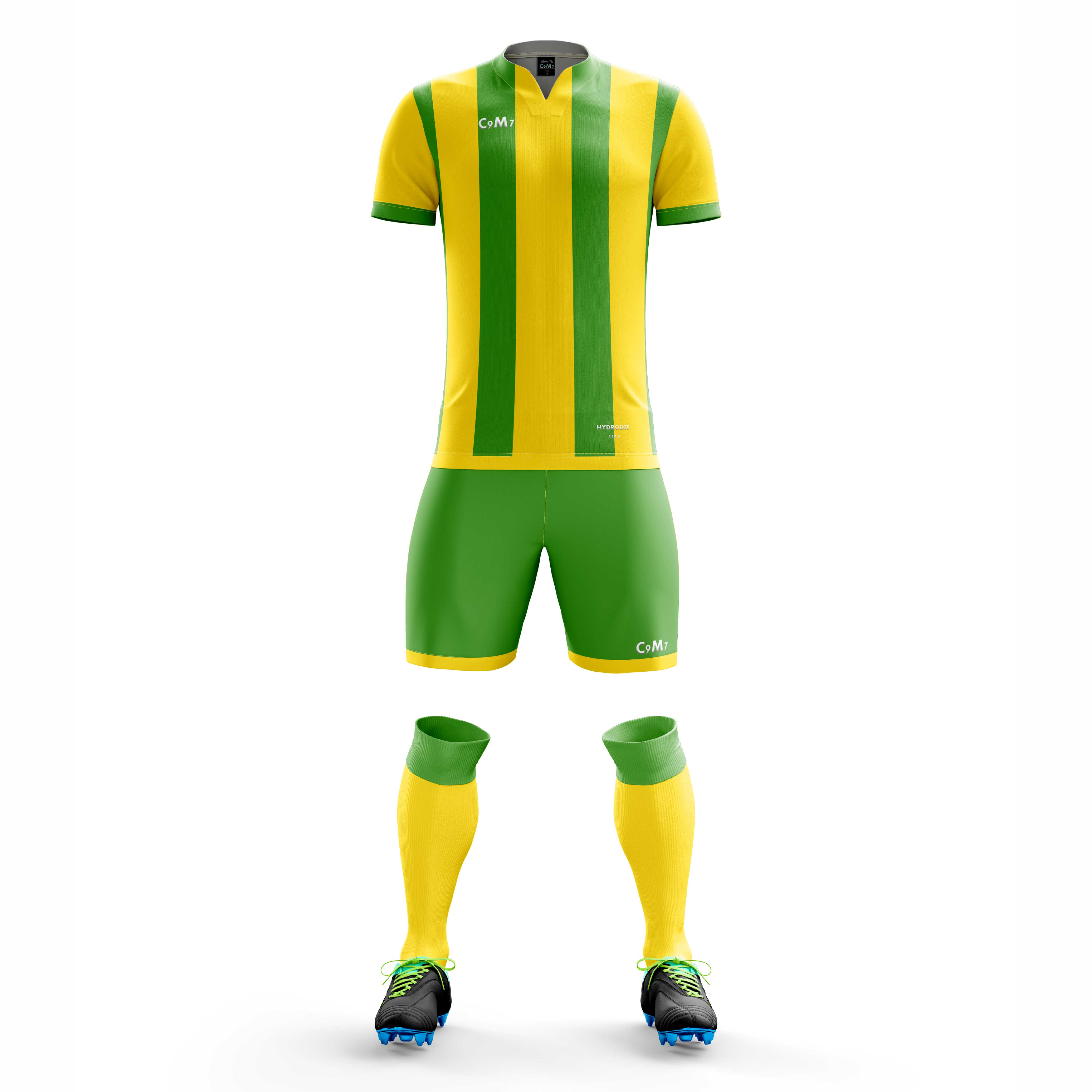 green yellow jersey football