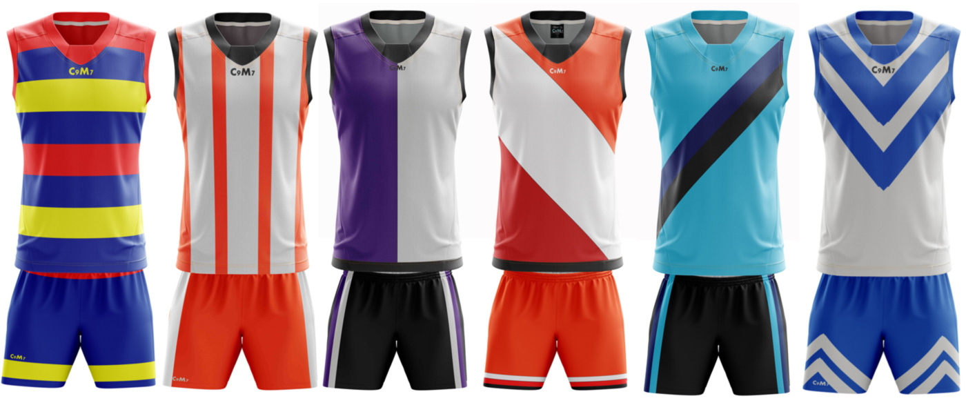Custom Teamwear Aussie Rules