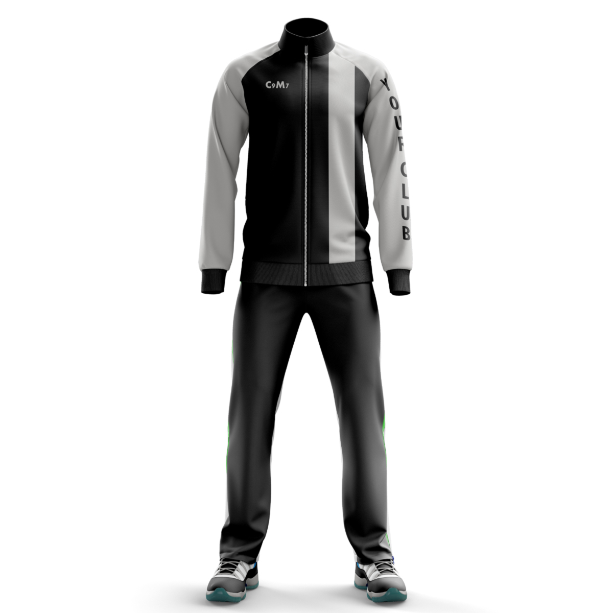 The Pitchside Custom Tracksuit, A Tracksuit For Any Type Of Sports Team