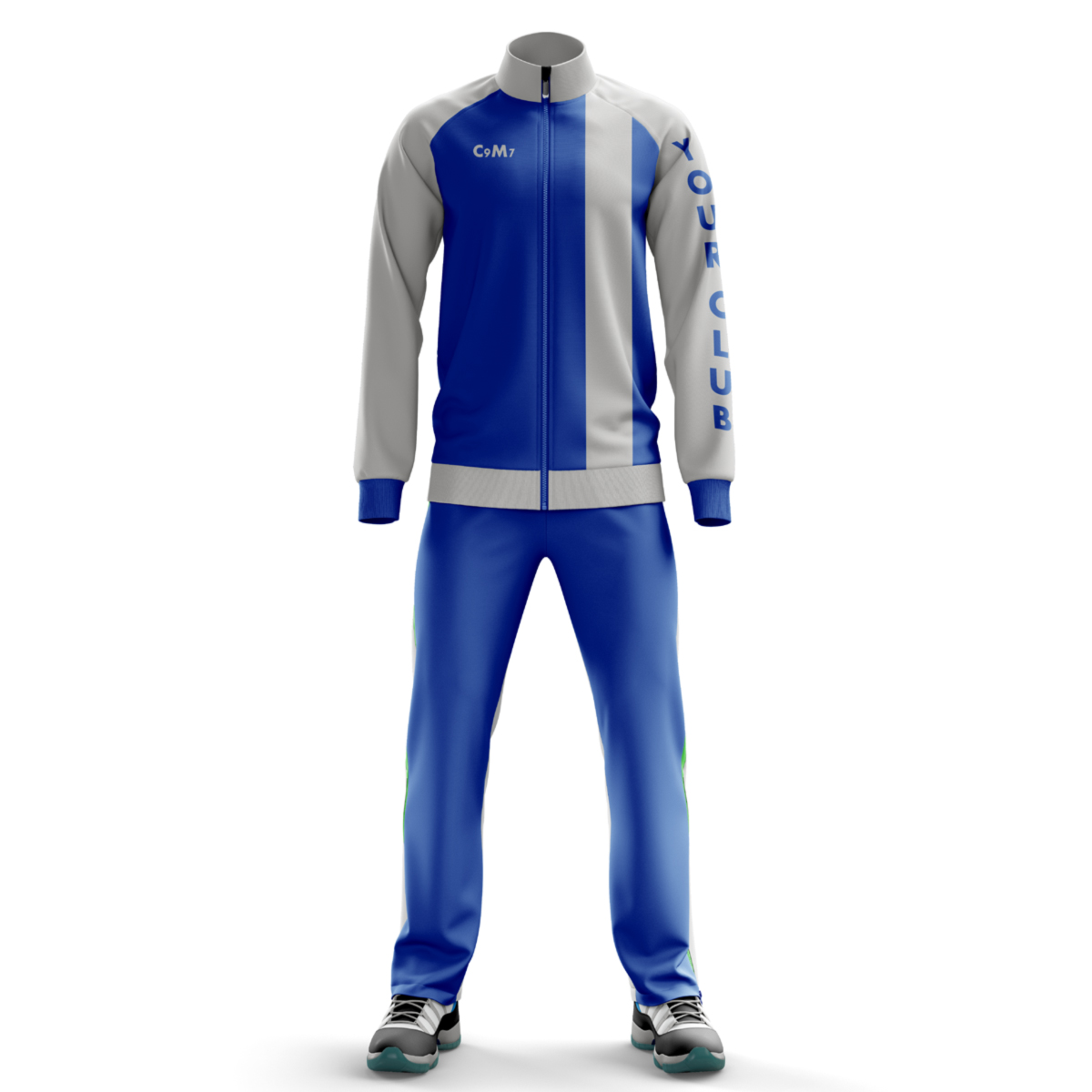 The Pitchside Custom Tracksuit, A Tracksuit For Any Type Of Sports Team