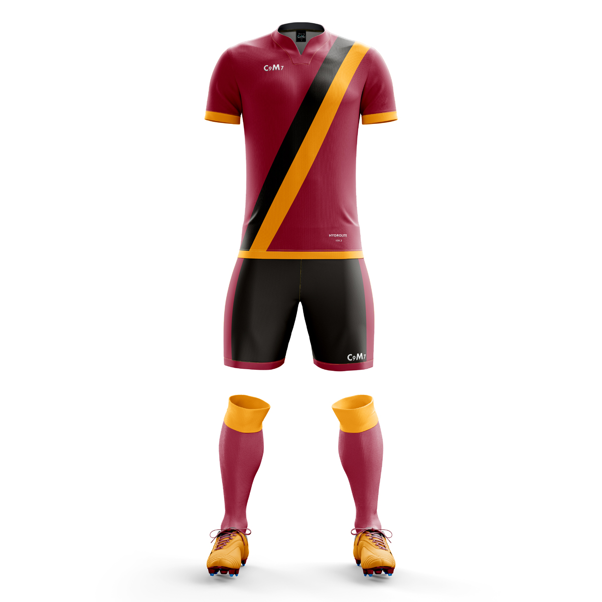 maroon and gold jersey