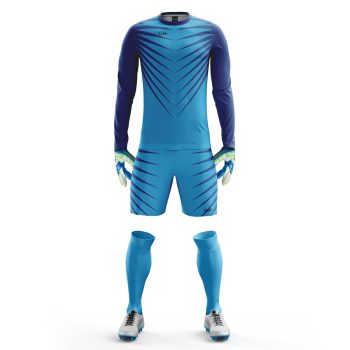 Custom Goalkeeper uniforms blue