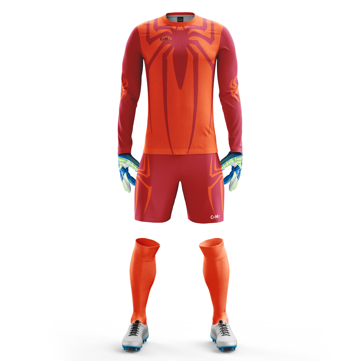 orange goalkeeper kit