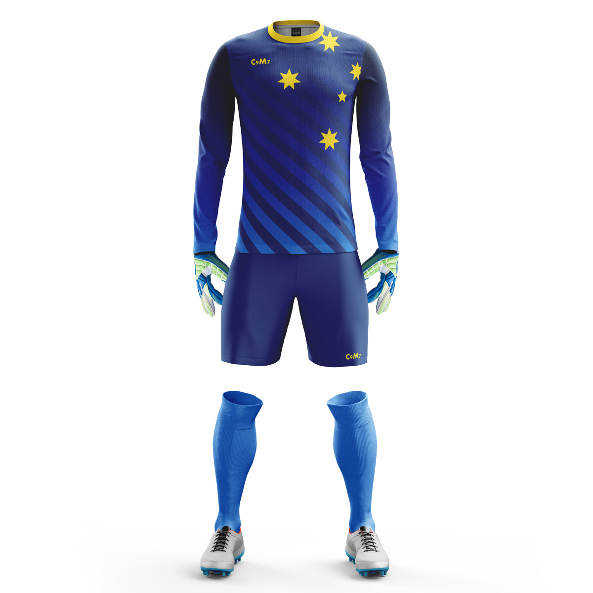 personalised goalkeeper kit