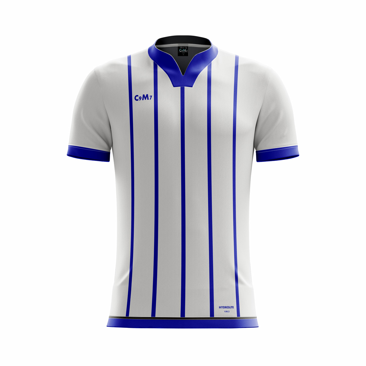 Soccer Kit - Gold/White/Blue Custom Soccer Kits/Jerseys - Vesuvius