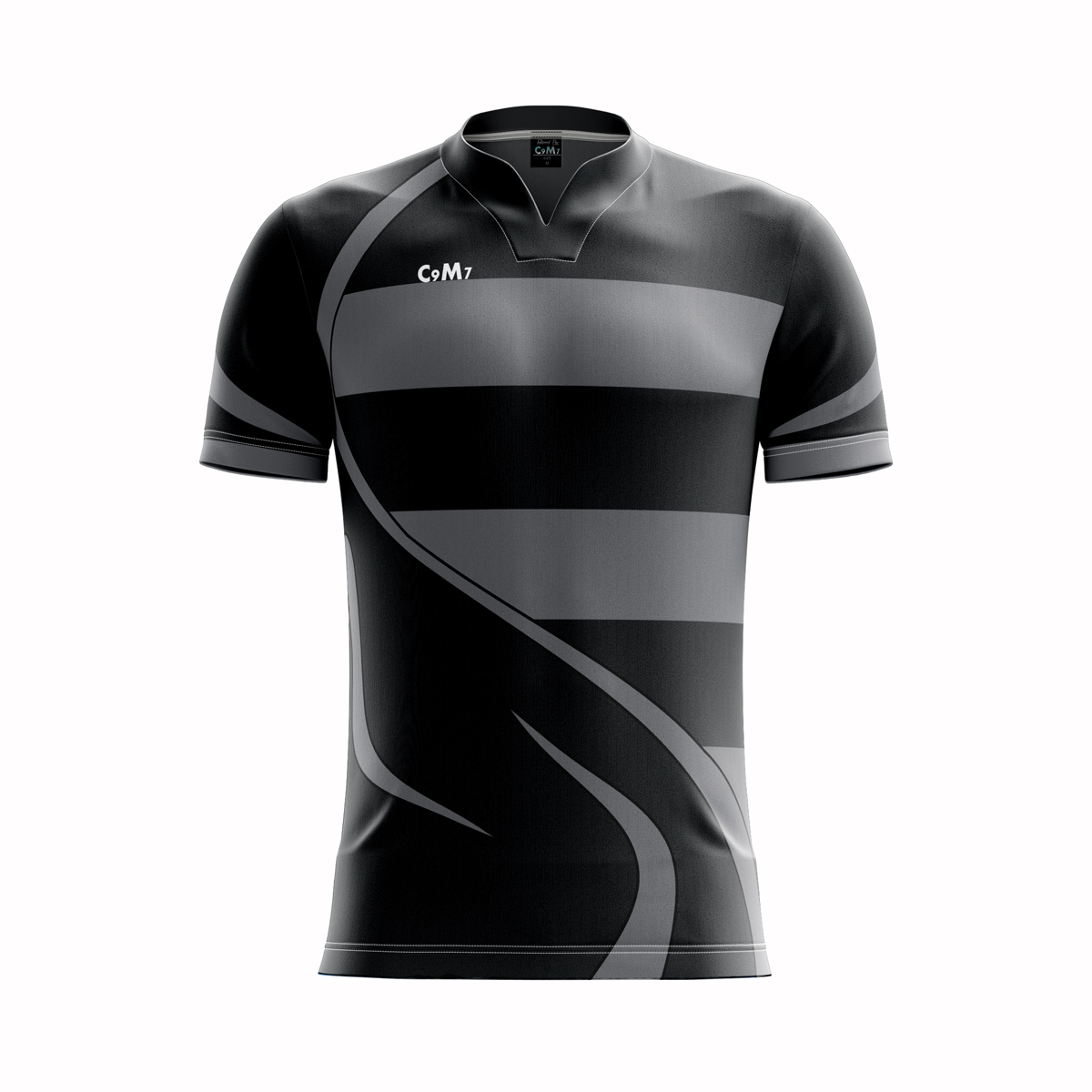 black football jersey design