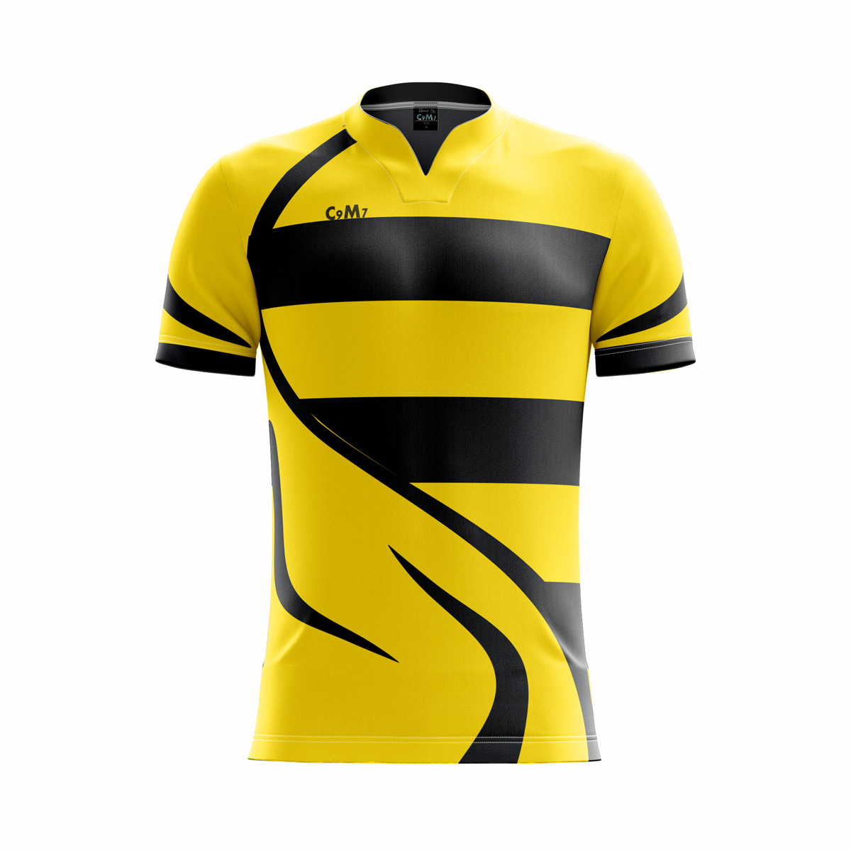 yellow soccer jersey