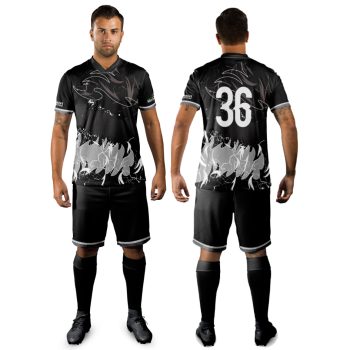 Black Football Kit